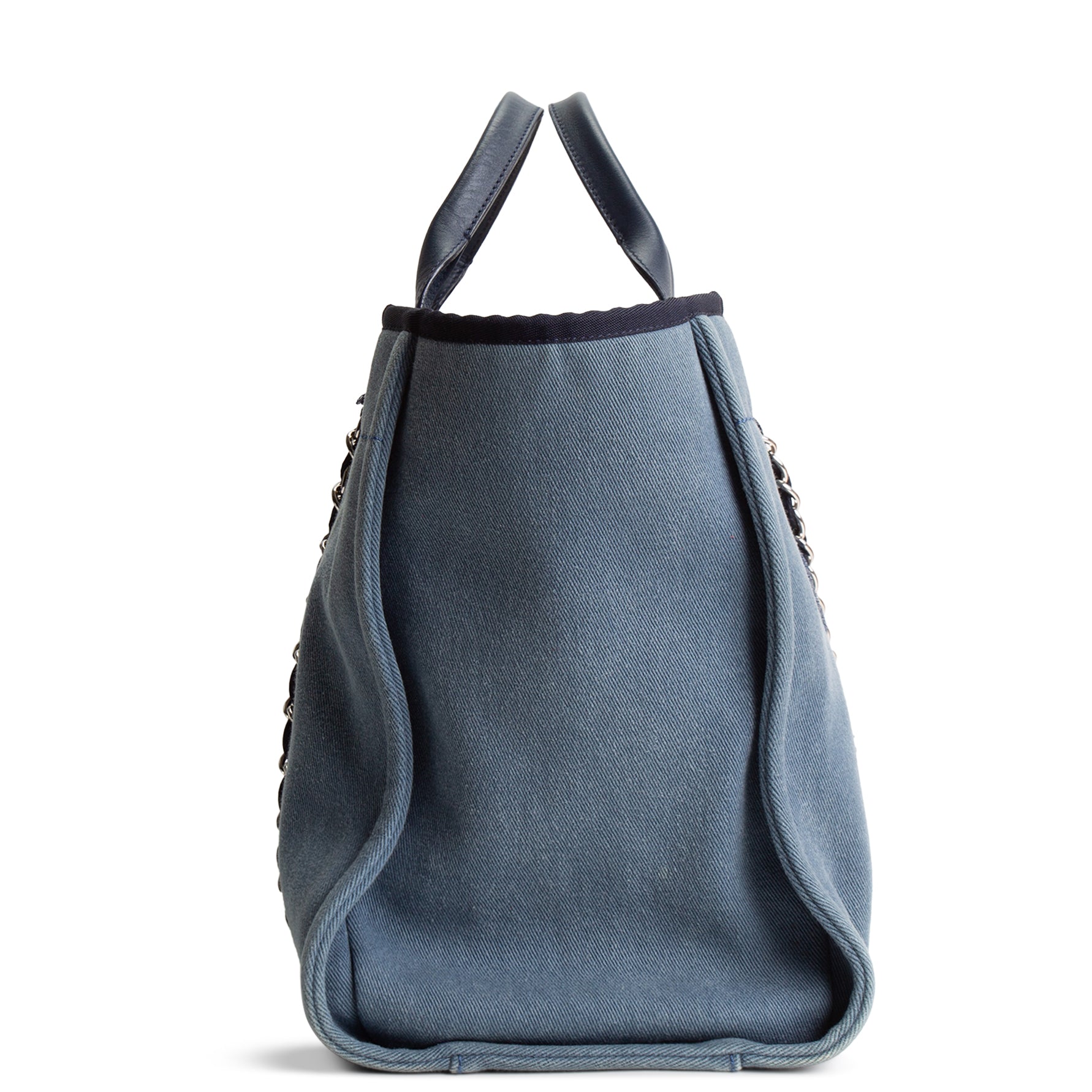 CHANEL Large Denim Deauville - Blue