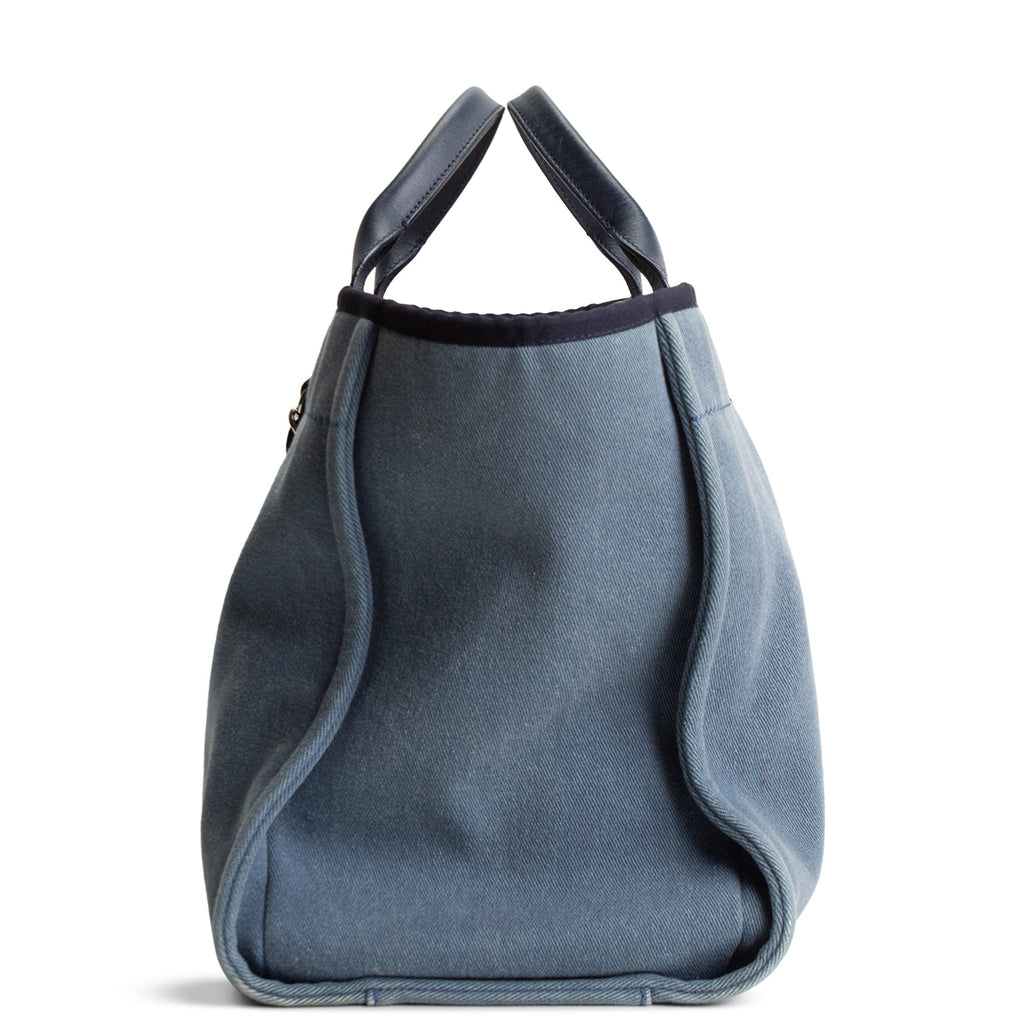 CHANEL Large Denim Deauville - Blue