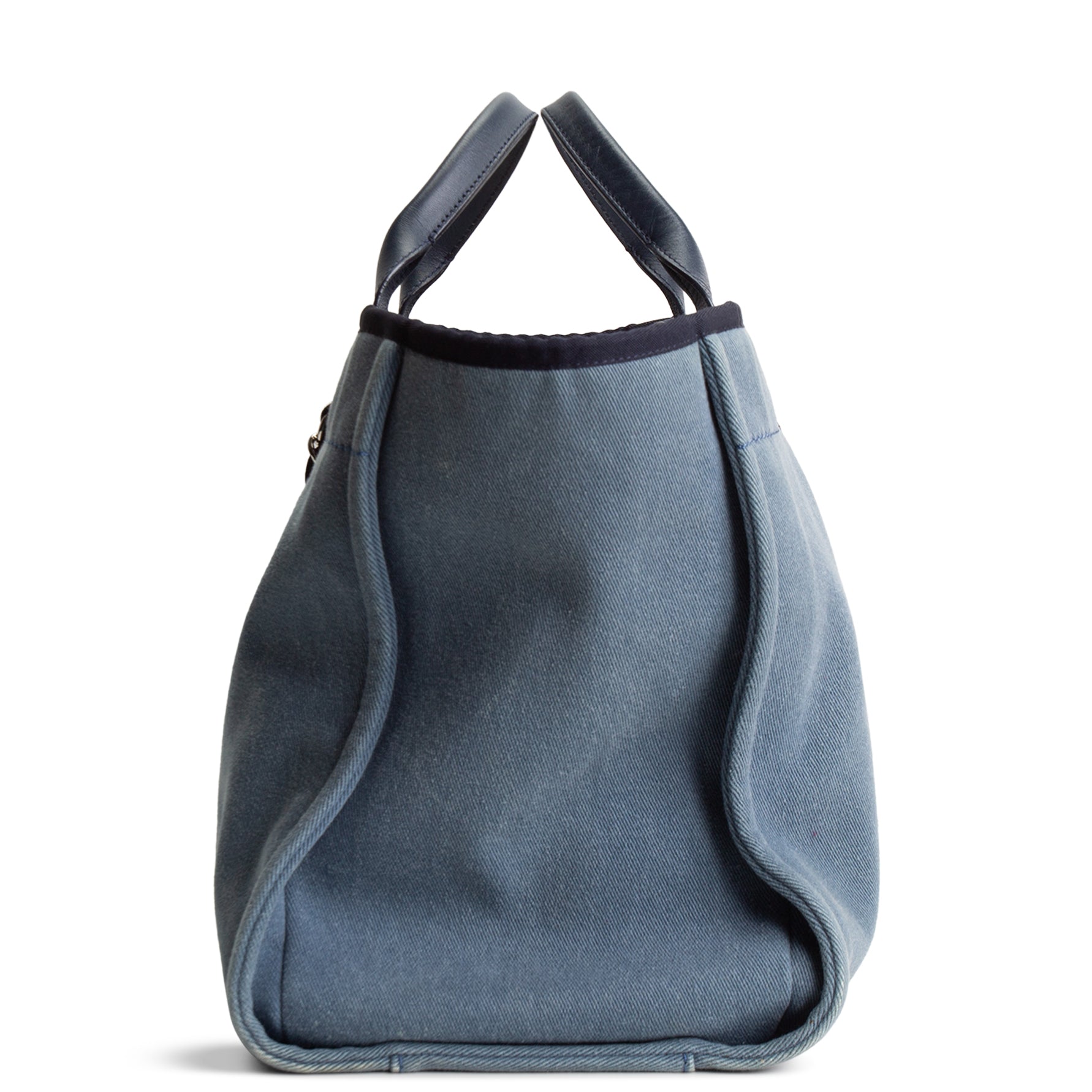 CHANEL Large Denim Deauville - Blue