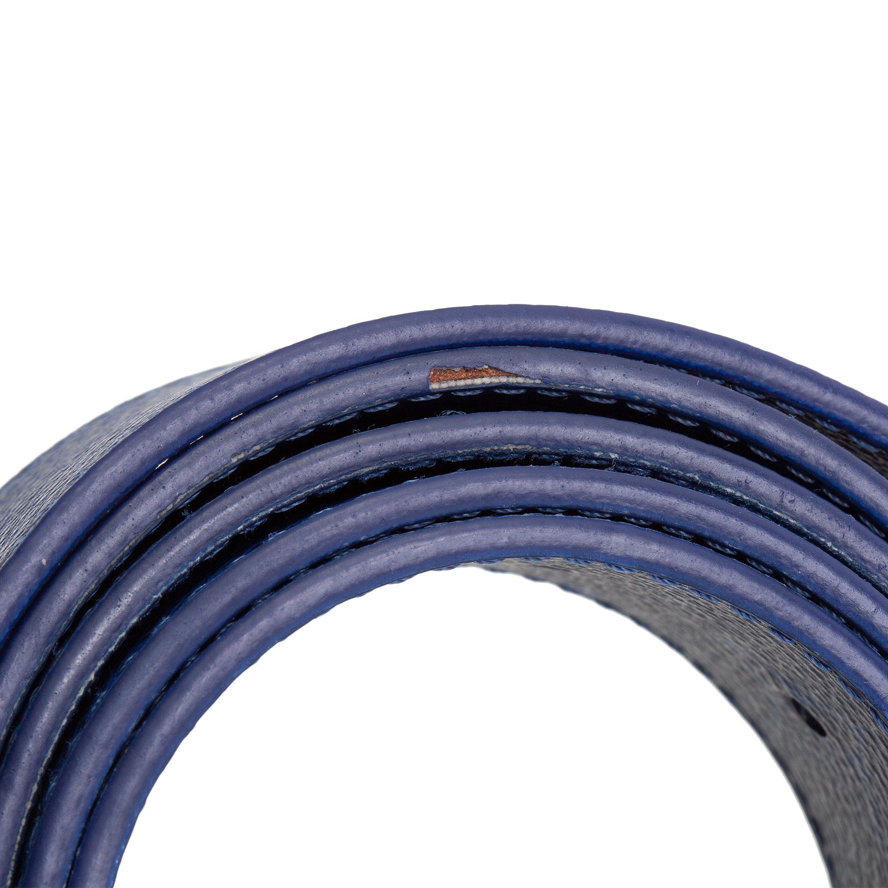 LOUIS VUITTON Taigarama Initials Reversible Belt - Blue OUTLET FINAL SALE