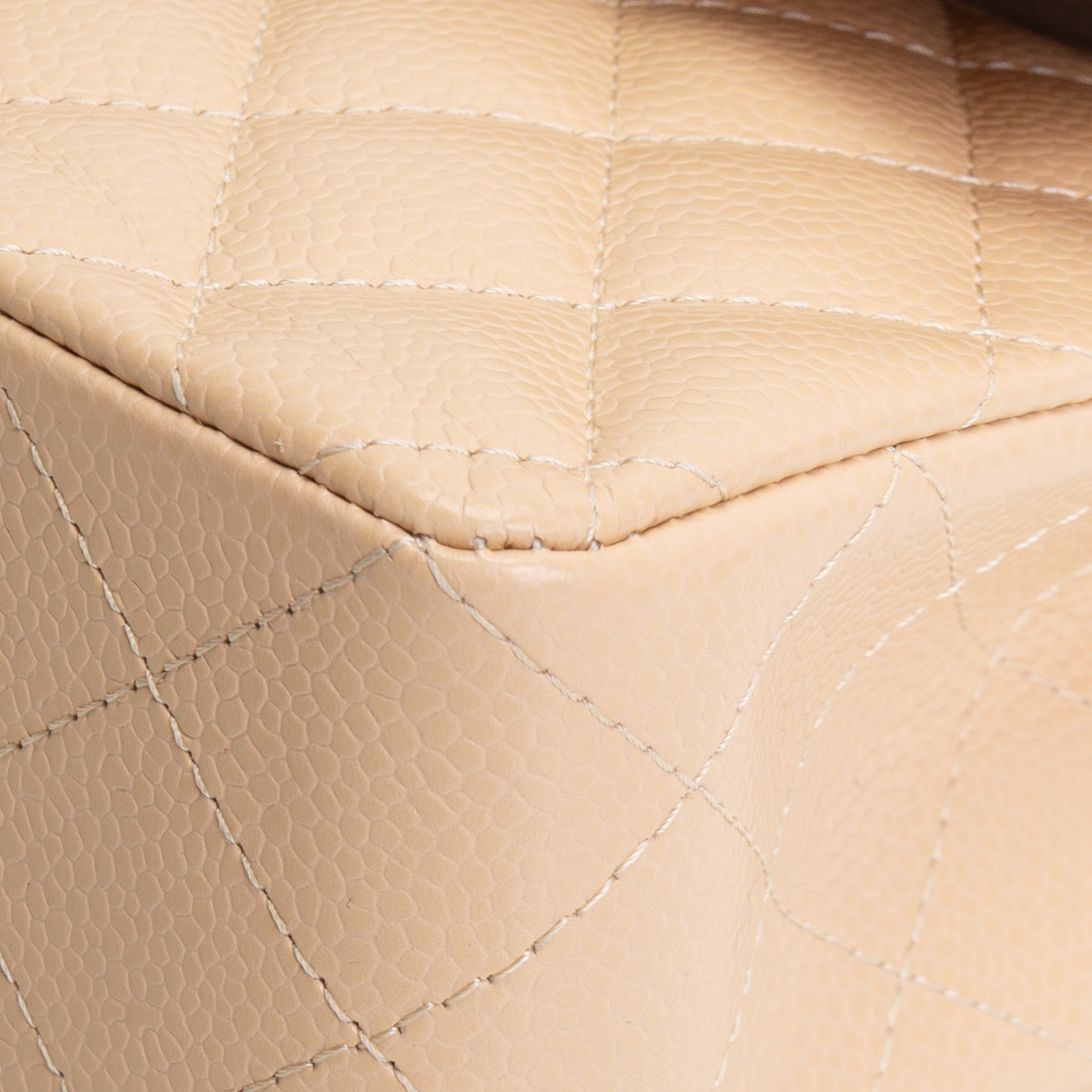 CHANEL Classic Caviar Double Flap Small - Nude