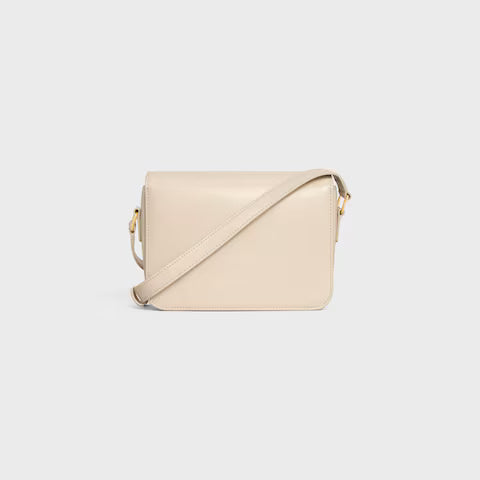 Celine TEEN TRIOMPHE BAG IN shiny calfskin 2025