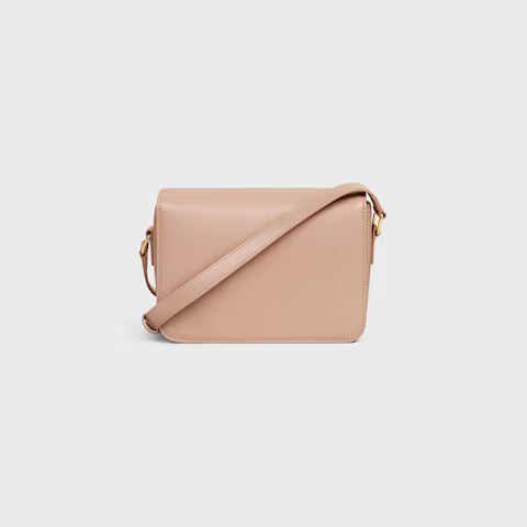Celine TEEN TRIOMPHE BAG IN shiny calfskin 2025