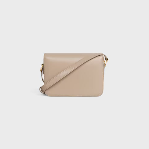 Celine TEEN TRIOMPHE BAG IN shiny calfskin 2025