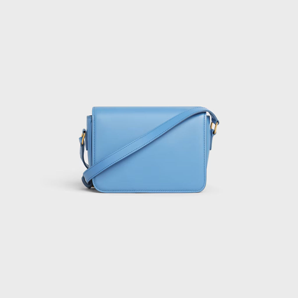 Celine TEEN TRIOMPHE BAG IN shiny calfskin 2025