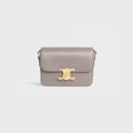 Celine TEEN TRIOMPHE BAG IN shiny calfskin 2025