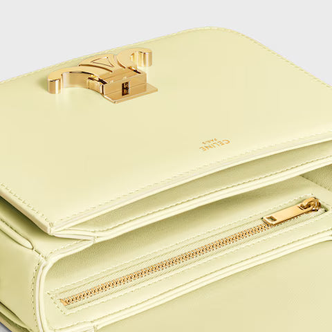 Celine TEEN TRIOMPHE BAG IN shiny calfskin 2025