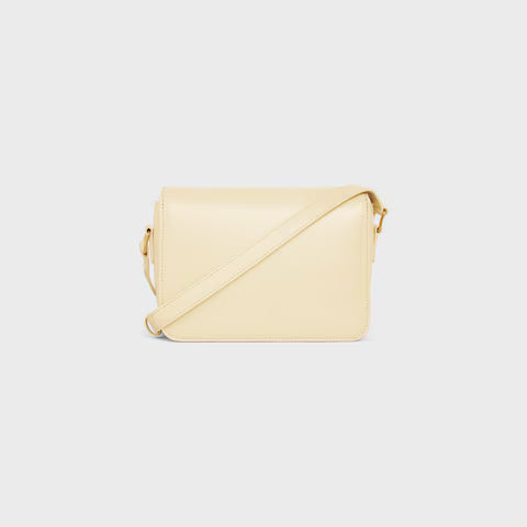 Celine TEEN TRIOMPHE BAG IN shiny calfskin 2025