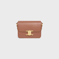Celine TEEN TRIOMPHE BAG IN shiny calfskin 2025