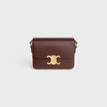 Celine TEEN TRIOMPHE BAG IN shiny calfskin 2025
