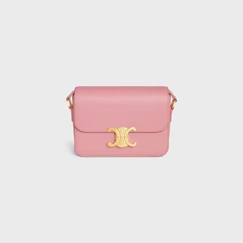 Celine TEEN TRIOMPHE BAG IN shiny calfskin 2025