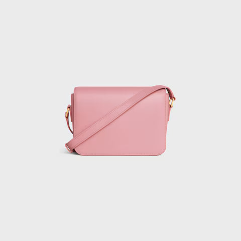 Celine TEEN TRIOMPHE BAG IN shiny calfskin 2025
