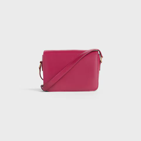 Celine TEEN TRIOMPHE BAG IN shiny calfskin 2025