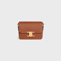 Celine TEEN TRIOMPHE BAG IN shiny calfskin 2025