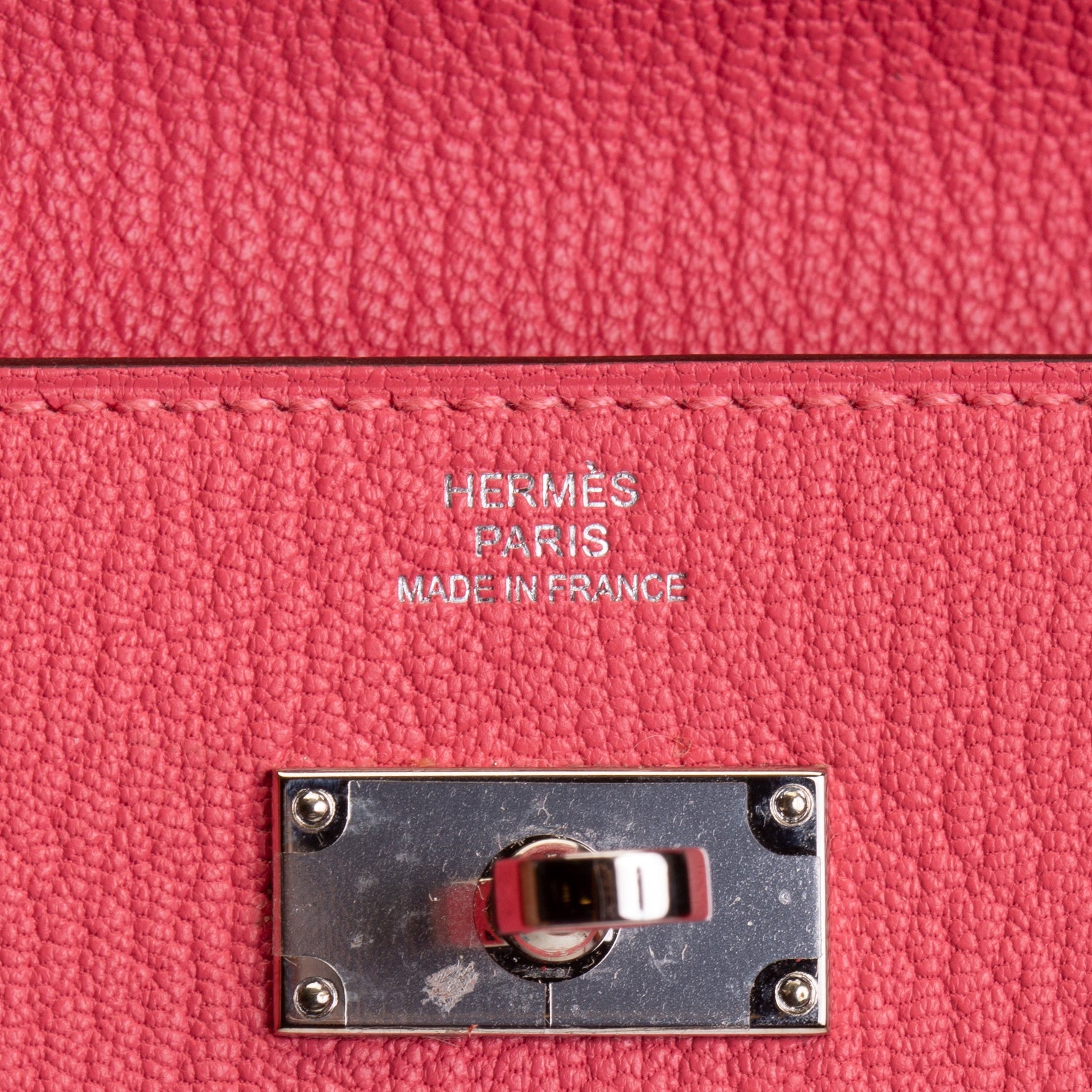 HERMES Kelly Wallet Mysore Goatskin - Rose Lipstick