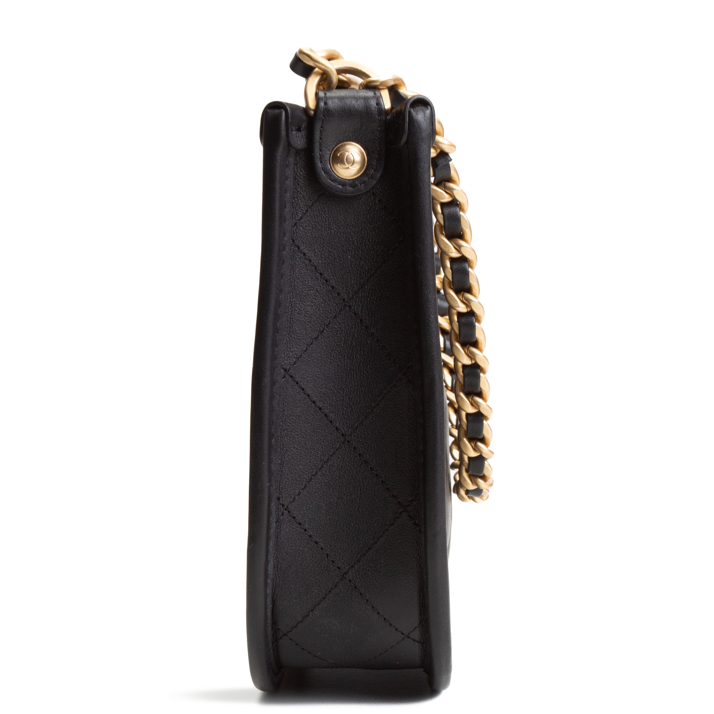 CHANEL Curvy Mood Hobo - Black