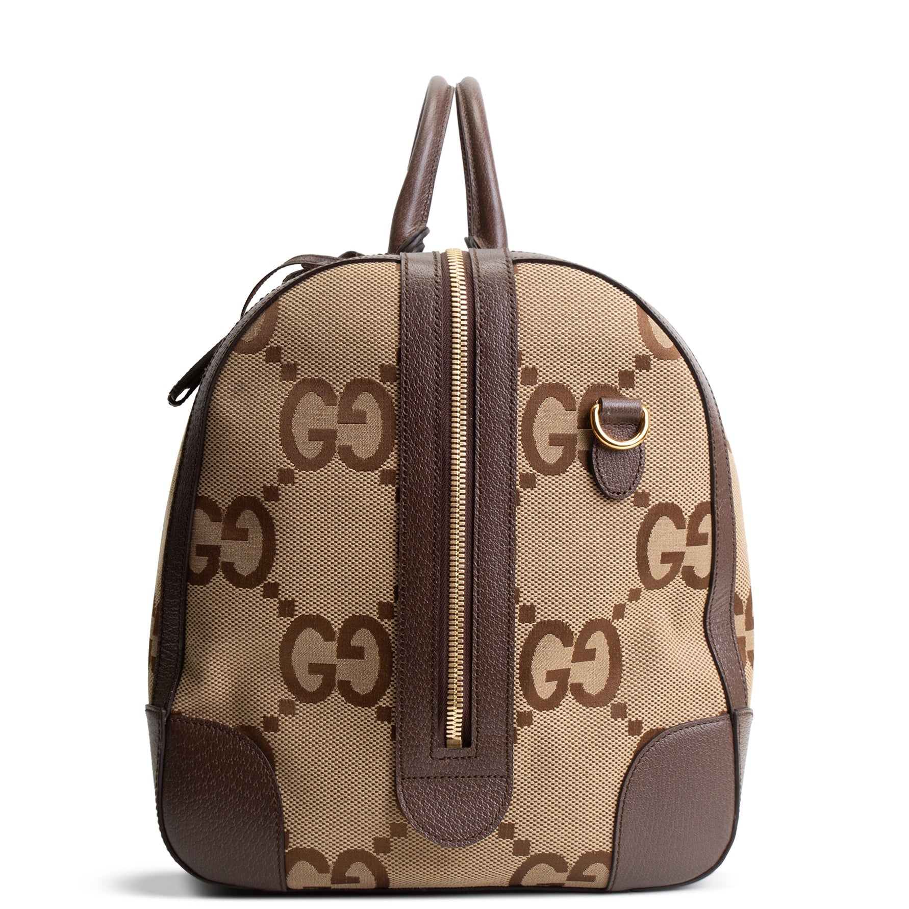 GUCCI Savoy Web Jumbo GG Large Duffle Bag