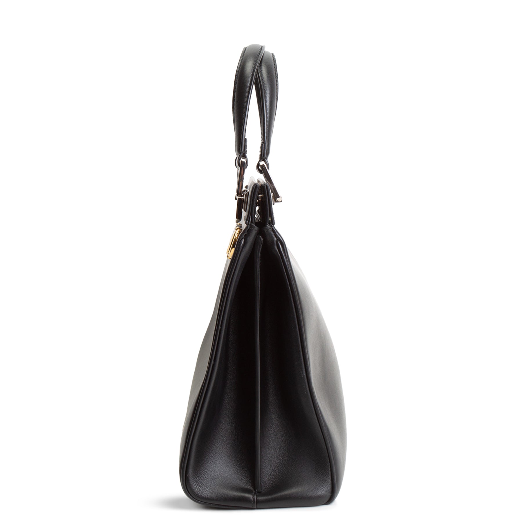 GUCCI Medium Zumi Satchel - Black