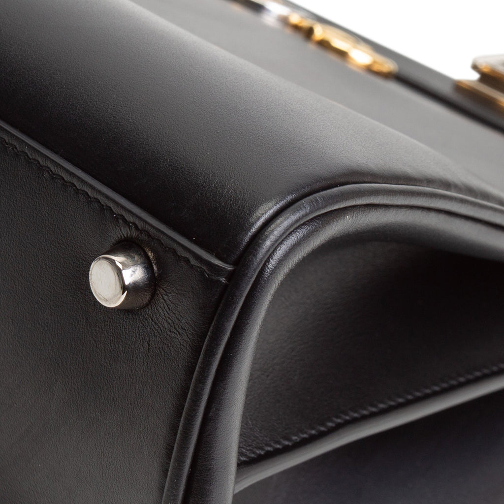 GUCCI Medium Zumi Satchel - Black
