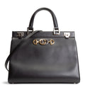GUCCI Medium Zumi Satchel - Black