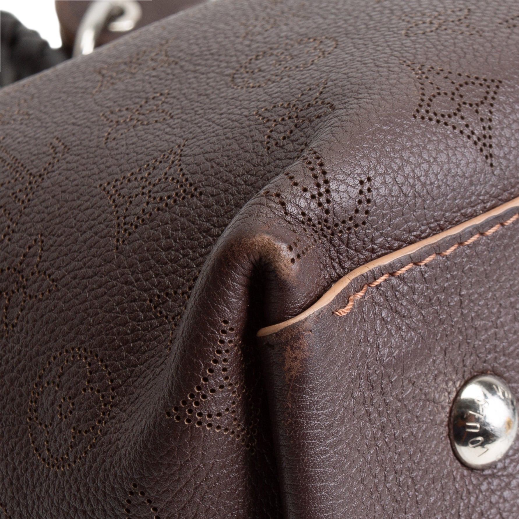 LOUIS VUITTON Mahina Carmel Hobo - Brown