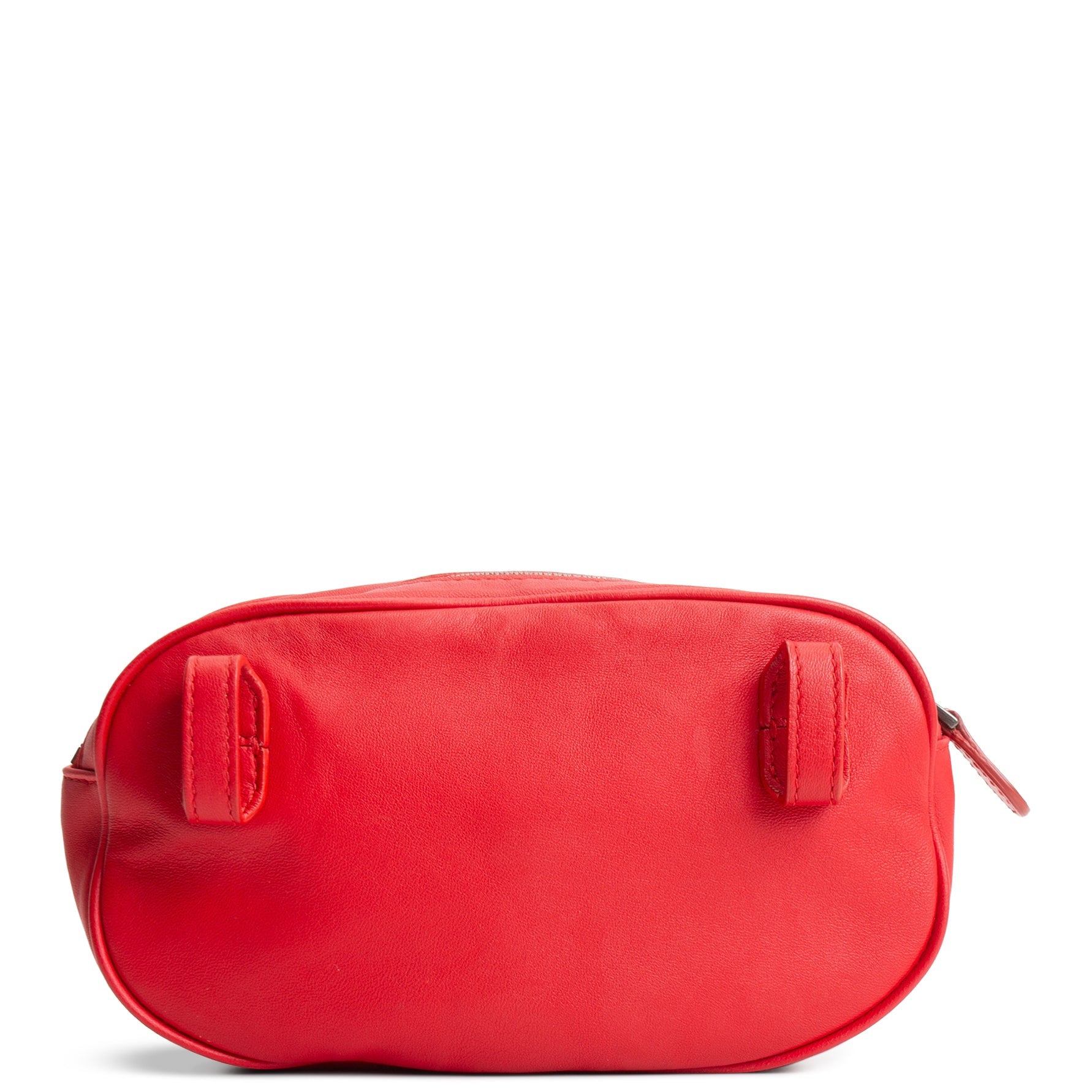 BOTTEGA VENETA Intrecciato Round Belt Bag - Red