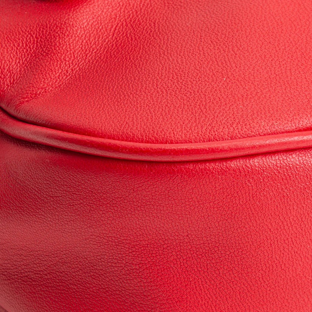 BOTTEGA VENETA Intrecciato Round Belt Bag - Red