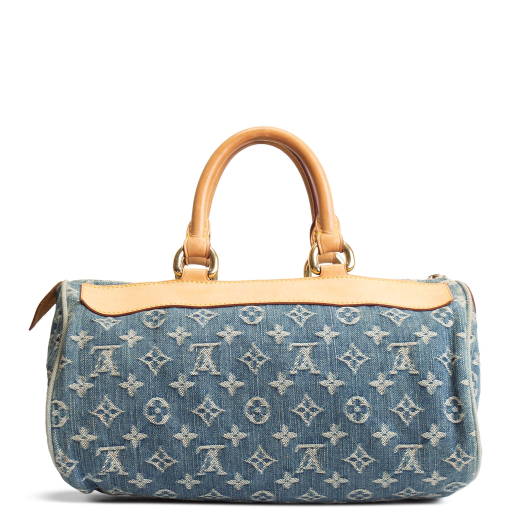 LOUIS VUITTON Vintage Monogram Denim Neo Speedy - Blue