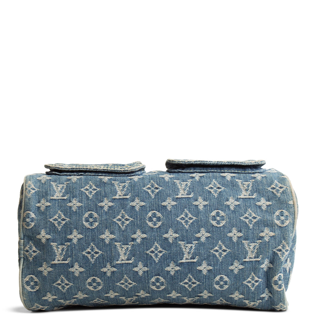 LOUIS VUITTON Vintage Monogram Denim Neo Speedy - Blue