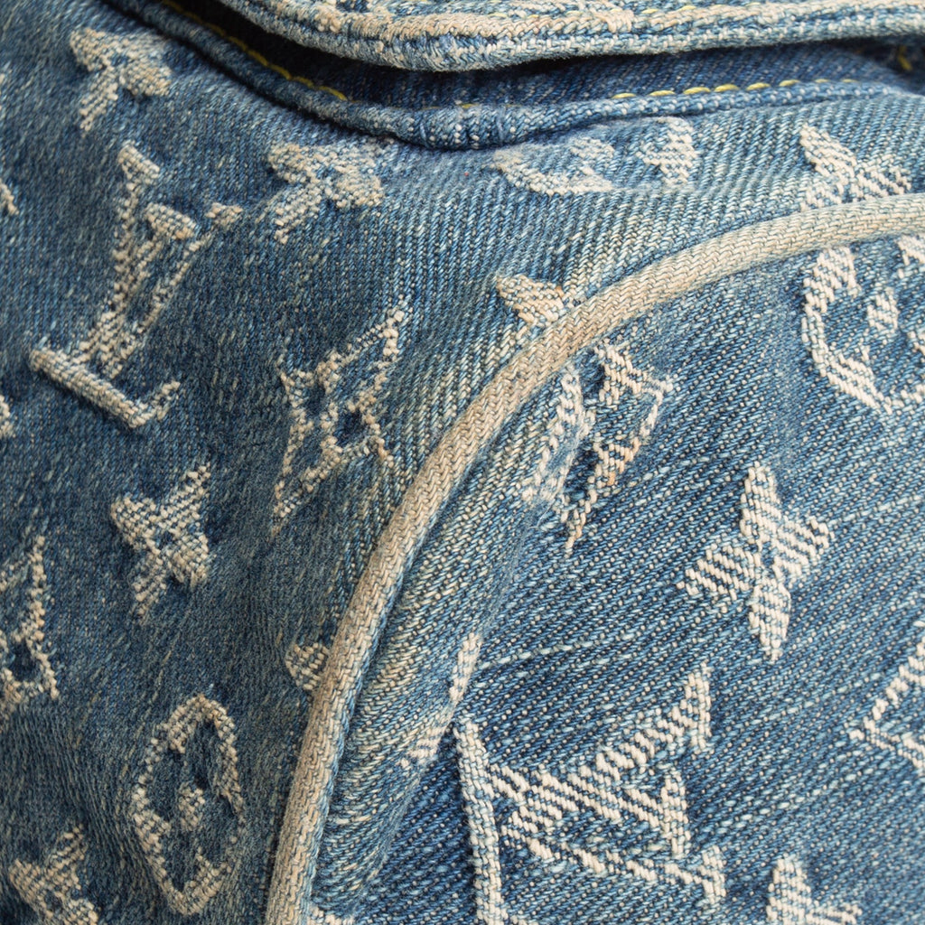 LOUIS VUITTON Vintage Monogram Denim Neo Speedy - Blue