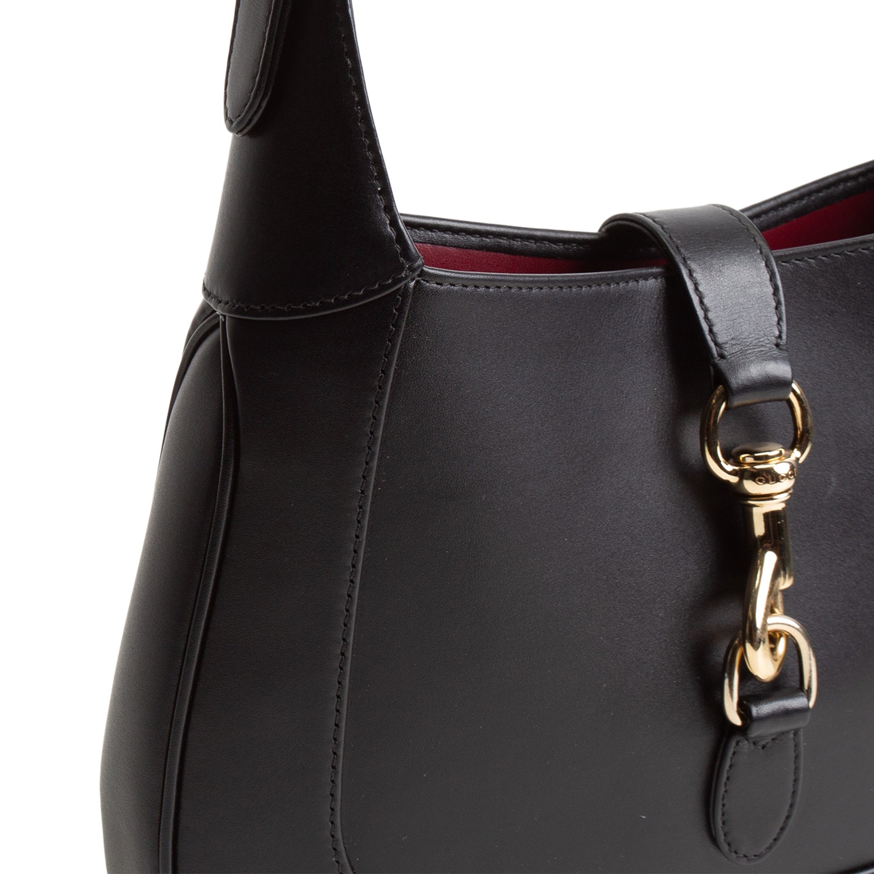 GUCCI Leather Jackie 1961 Medium - Black