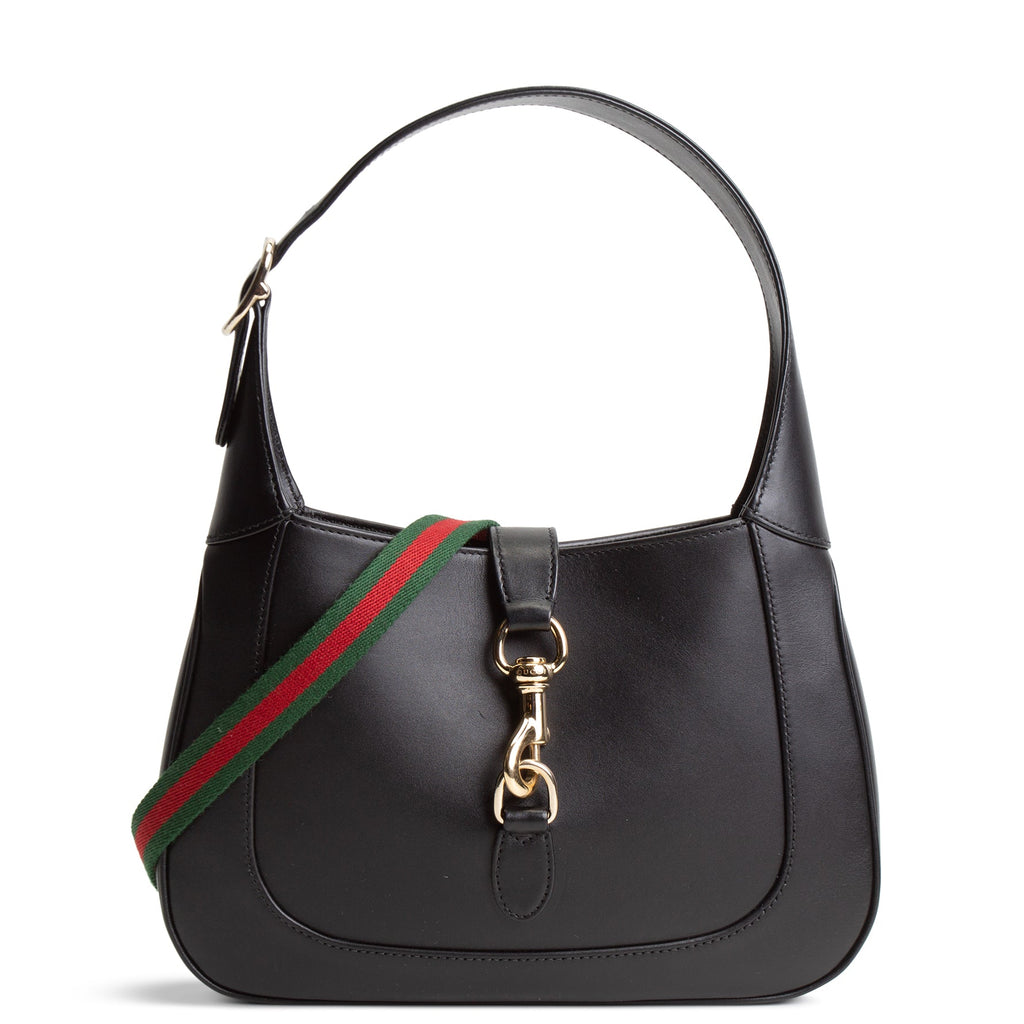 GUCCI Leather Jackie 1961 Medium - Black