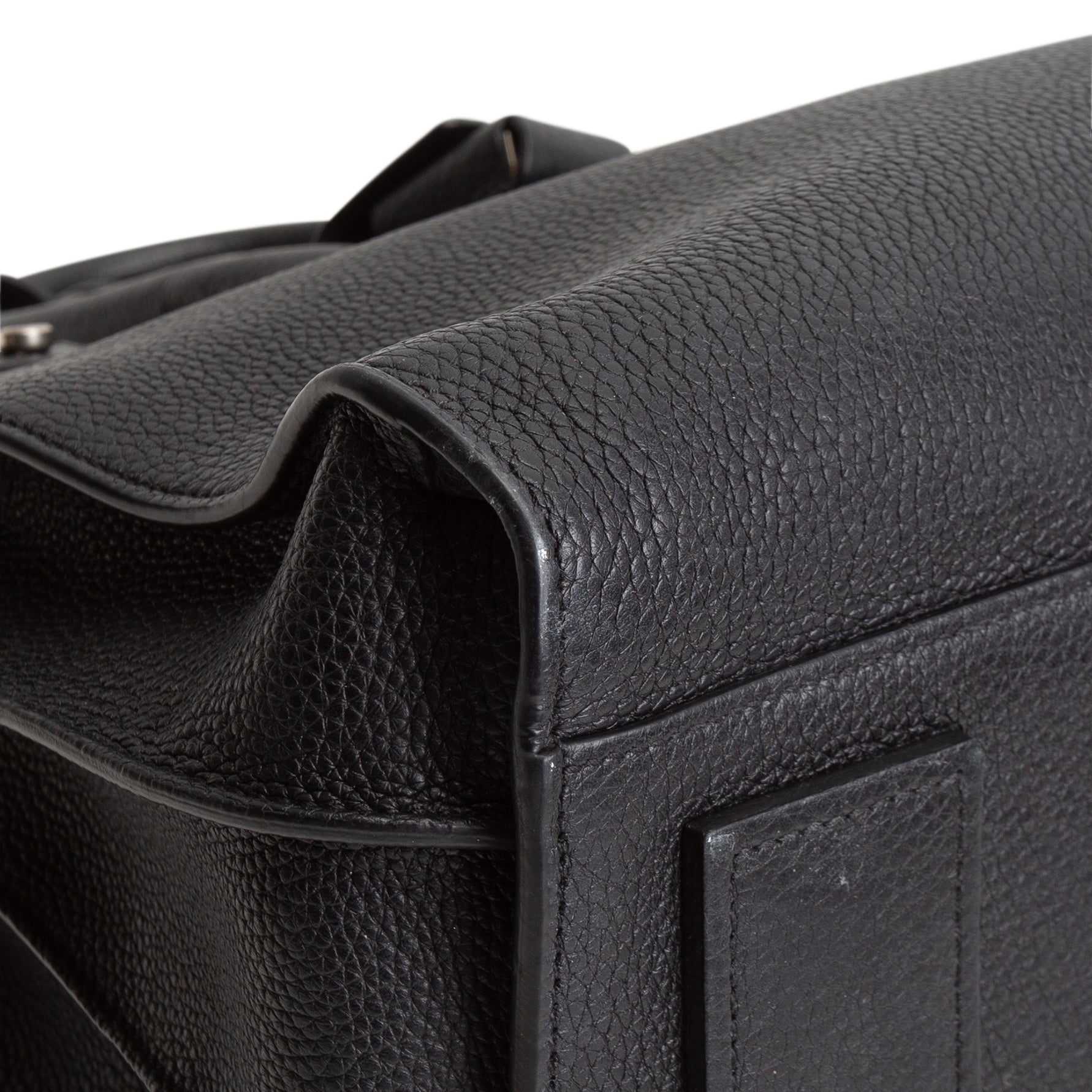 SAINT LAURENT Supple Grained Leather Sac De Jour - Small