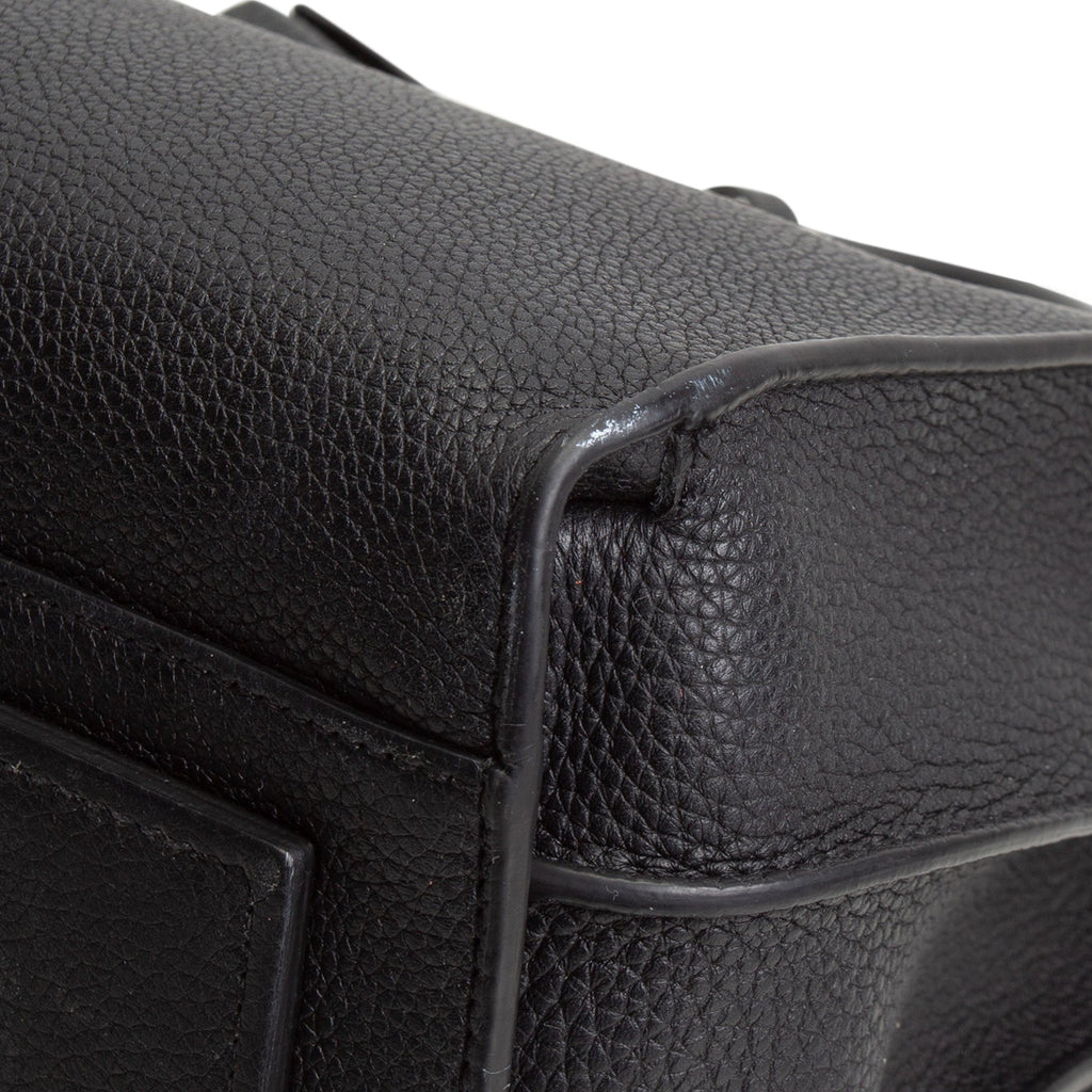 SAINT LAURENT Supple Grained Leather Sac De Jour - Small