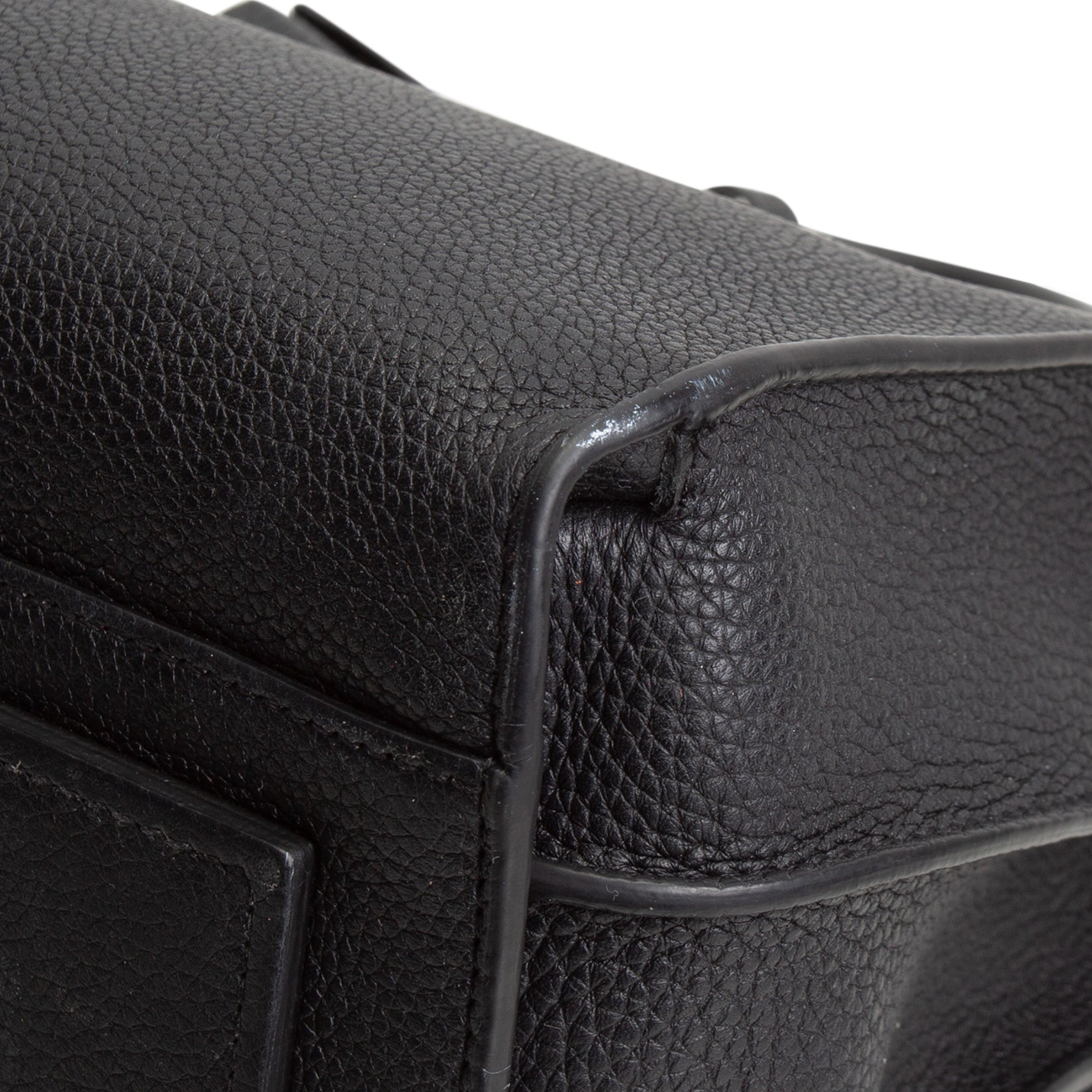 SAINT LAURENT Supple Grained Leather Sac De Jour - Small