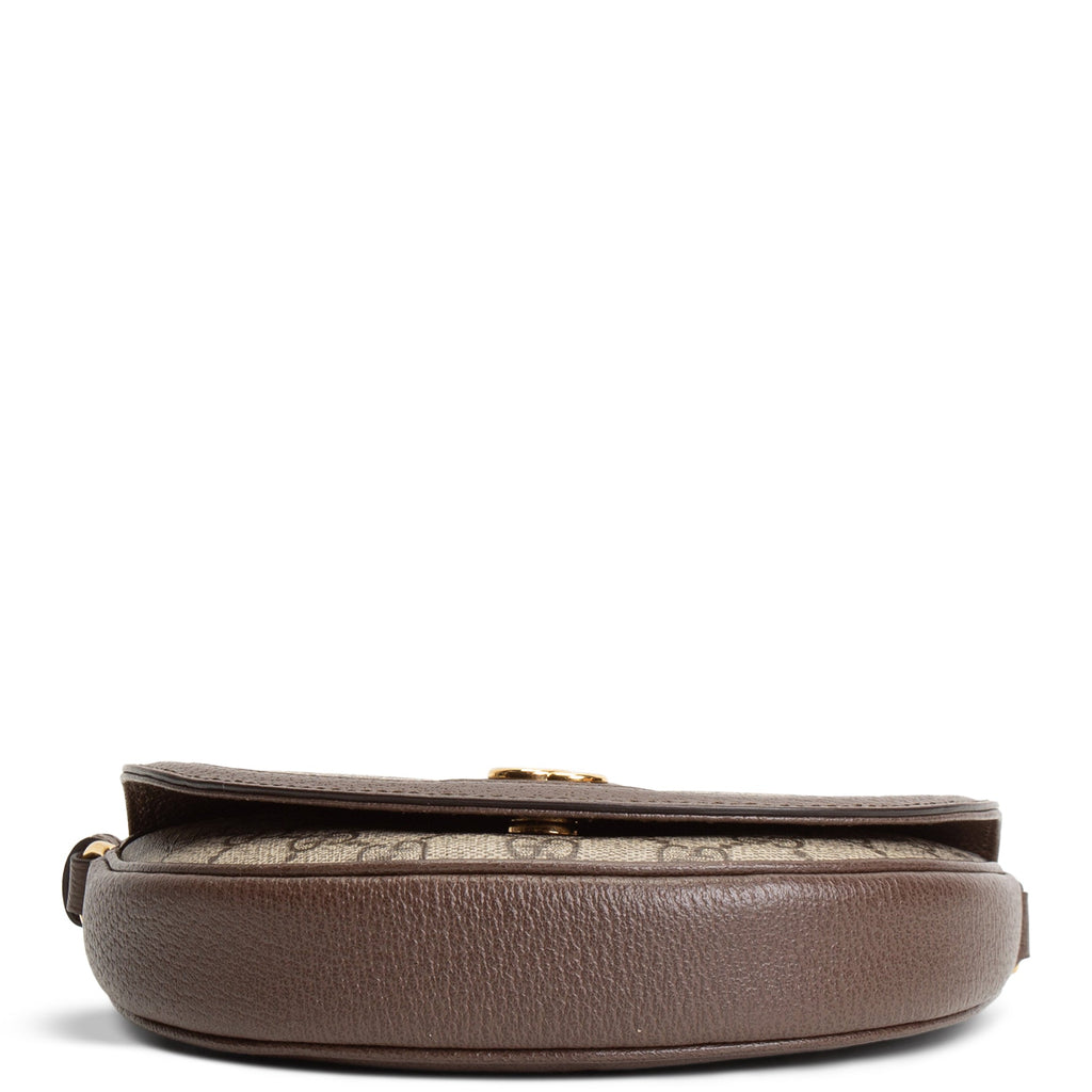 GUCCI GG Supreme Ophidia Mini Flap Crossbody