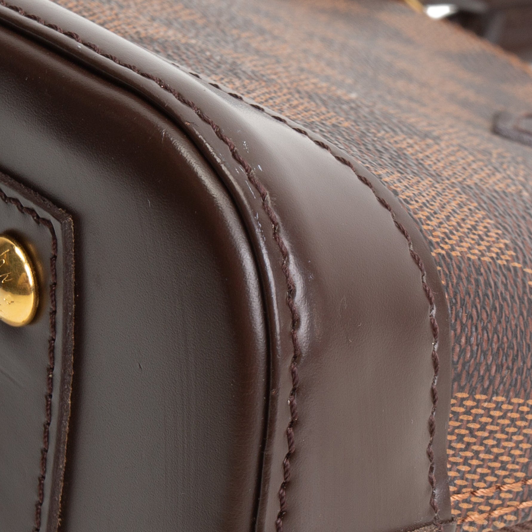 LOUIS VUITTON Damier Ebene Alma BB