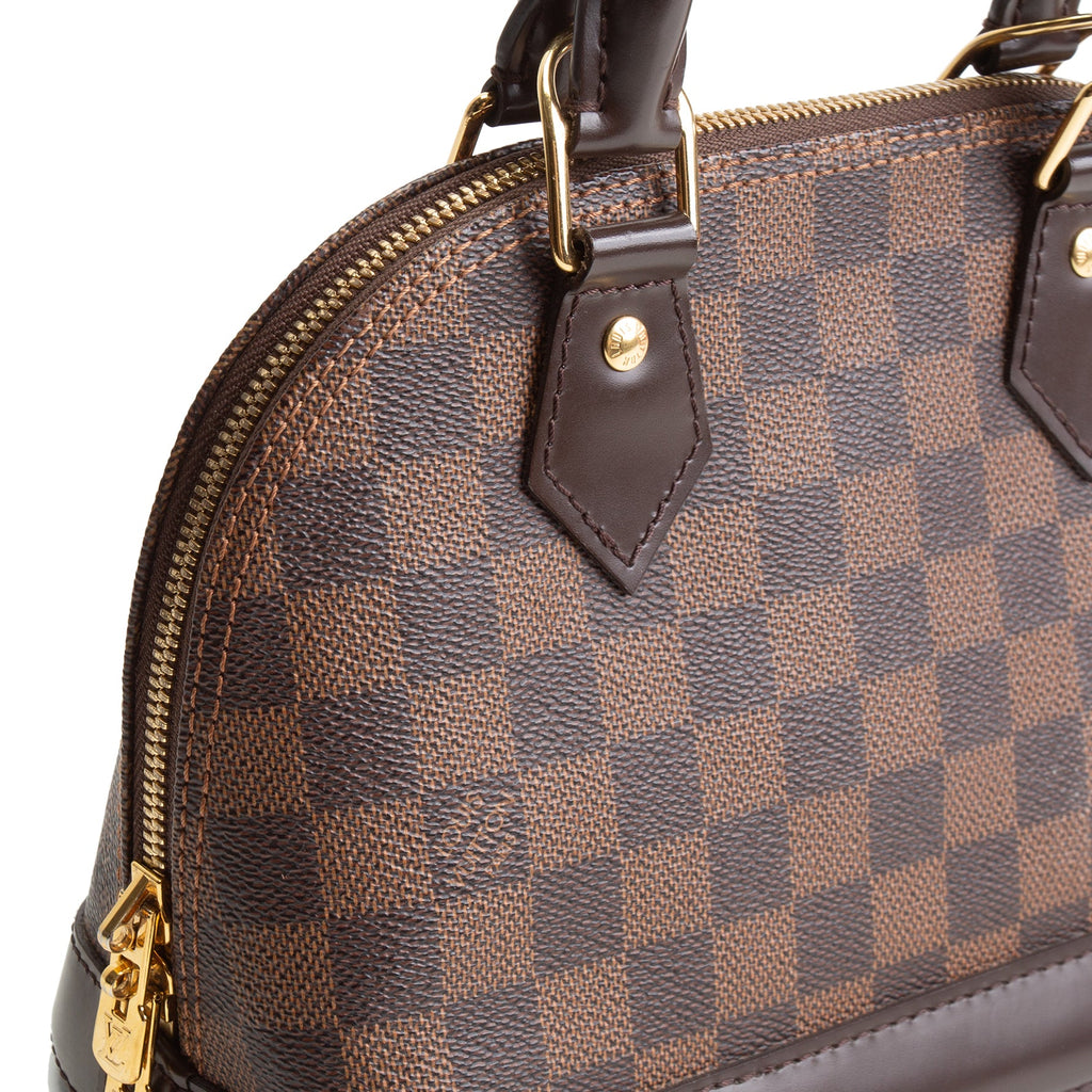 LOUIS VUITTON Damier Ebene Alma BB