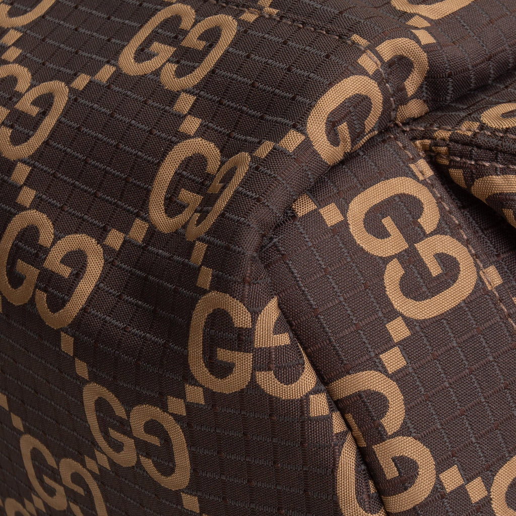 GUCCI GG Nylon Ripstop Backpack - Brown
