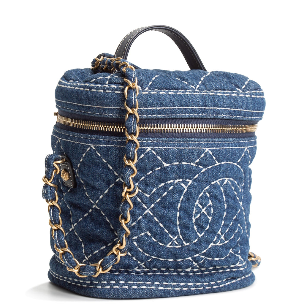 CHANEL Denim Trip Vanity Case