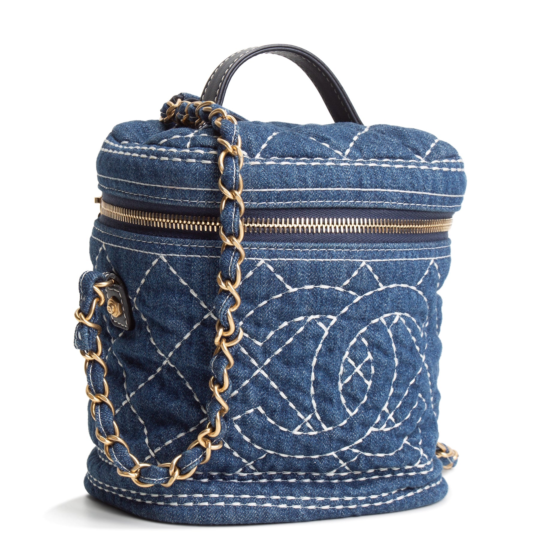 CHANEL Denim Trip Vanity Case