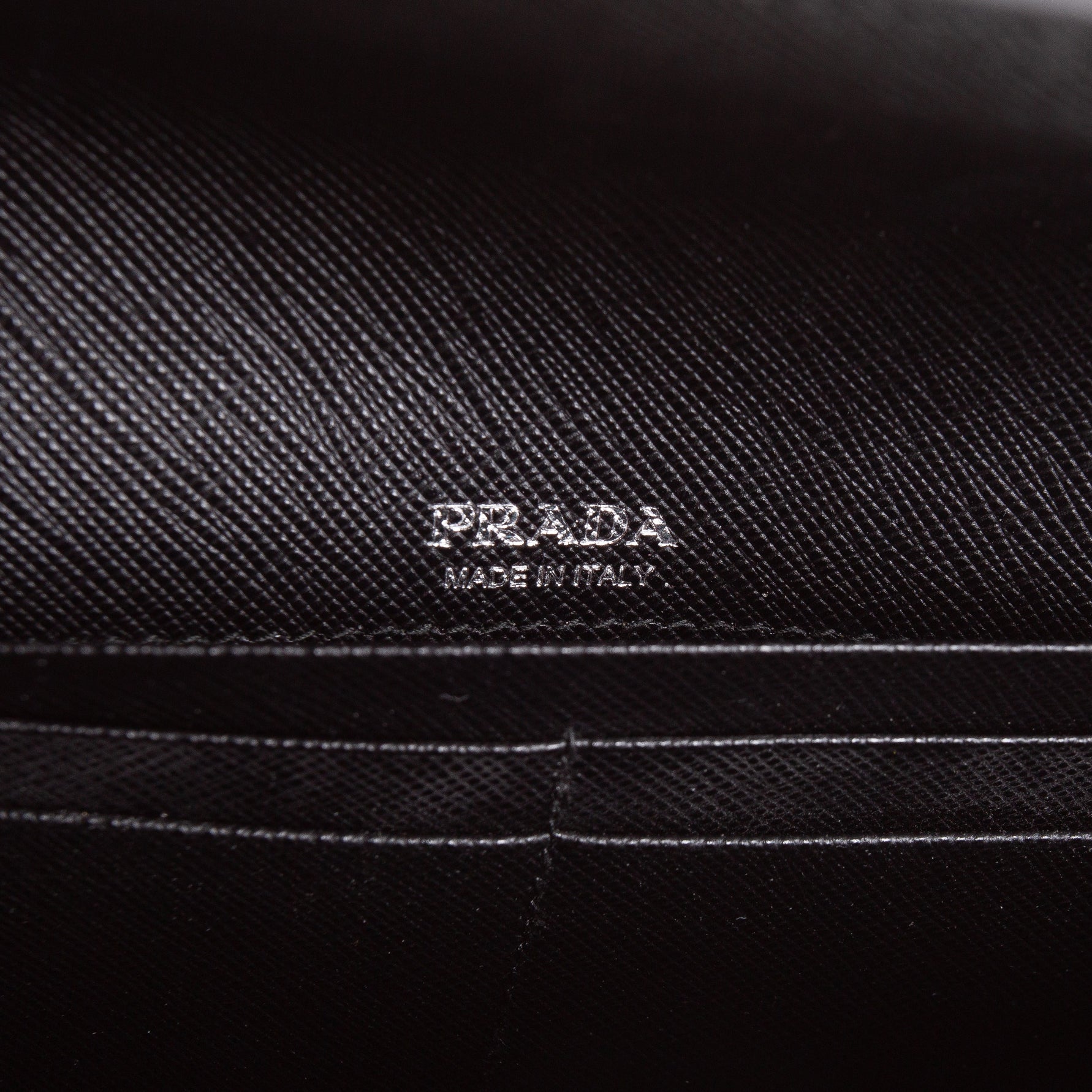 PRADA Saffiano Belt Bag - Black