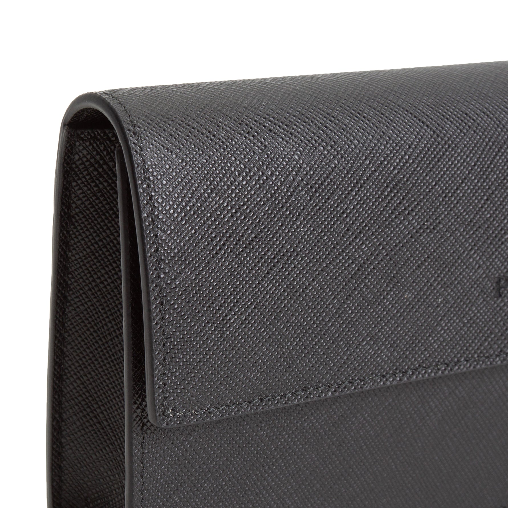 PRADA Saffiano Belt Bag - Black