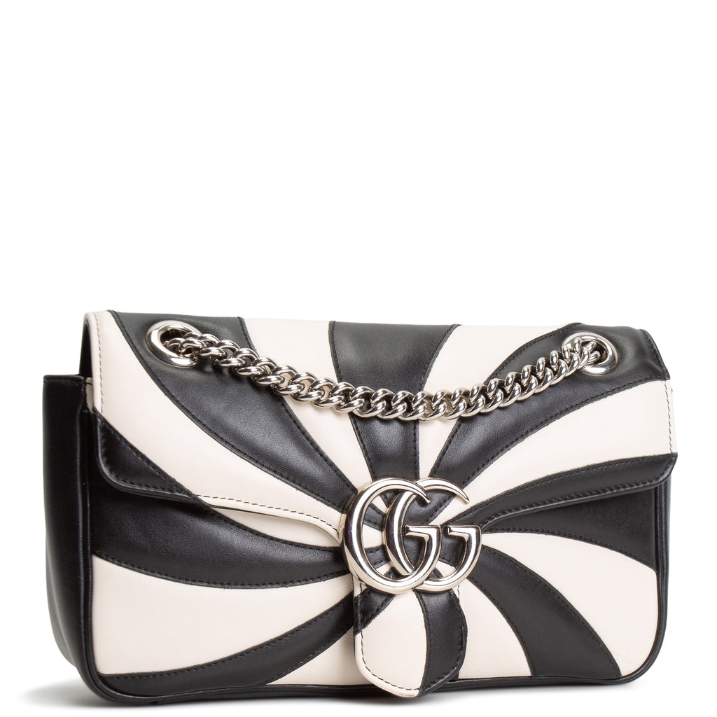 GUCCI Optical Quilted Marmont Shoulder Bag