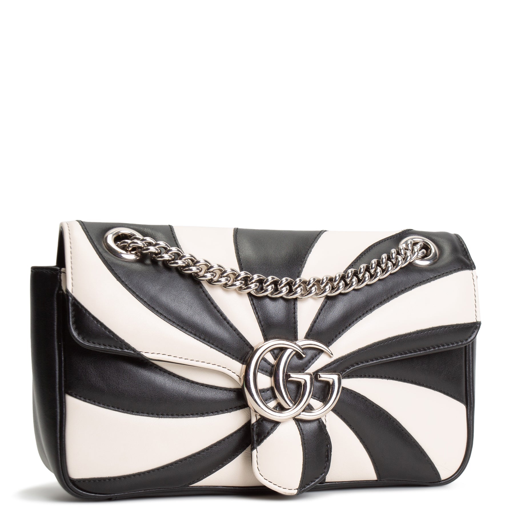 GUCCI Optical Quilted Marmont Shoulder Bag