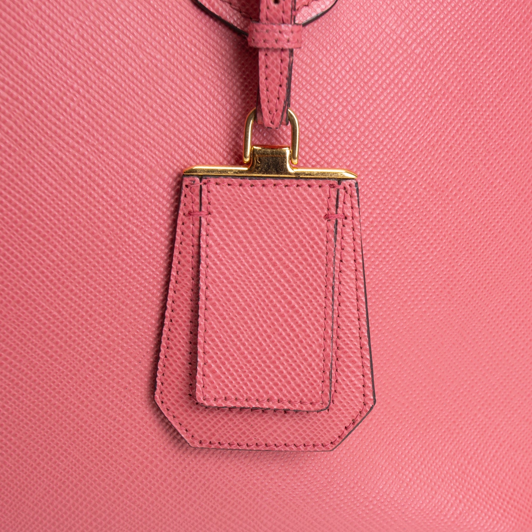 PRADA Saffiano Cuir Tote - Pink