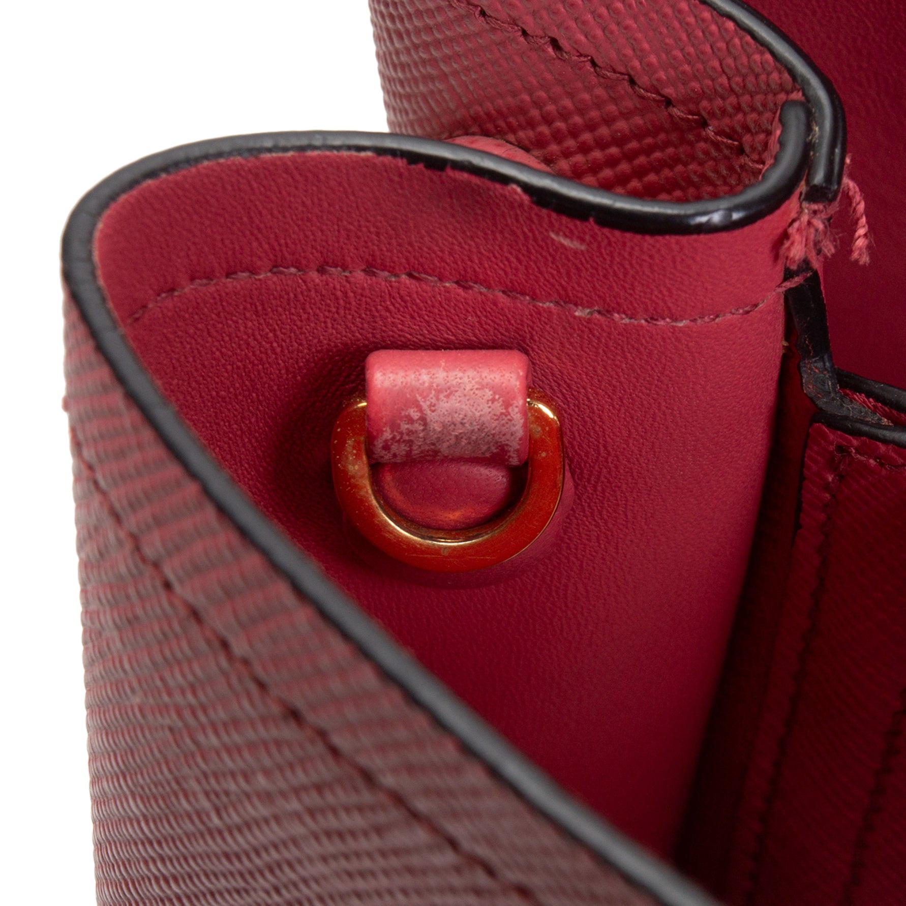PRADA Saffiano Cuir Tote - Pink