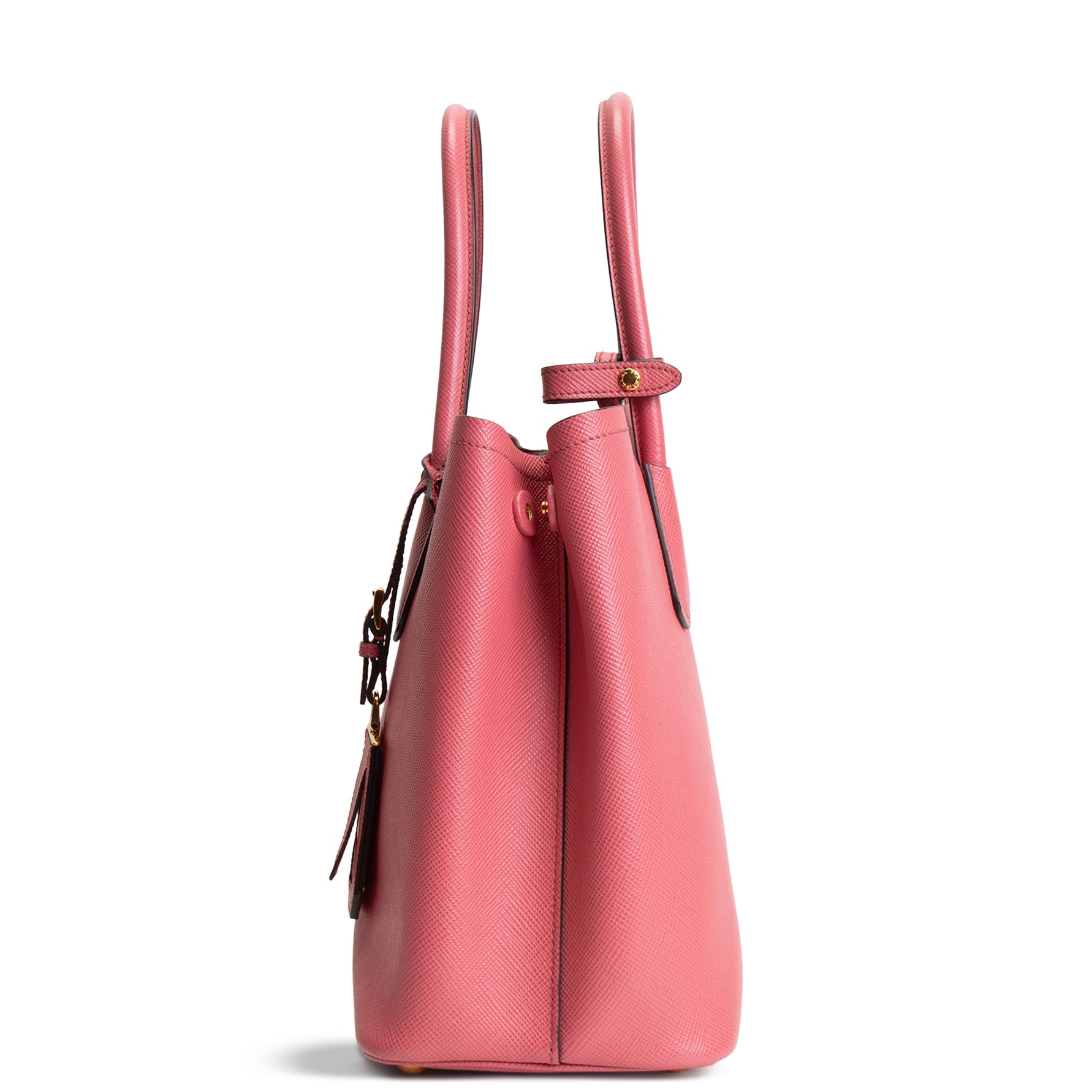PRADA Saffiano Cuir Tote - Pink