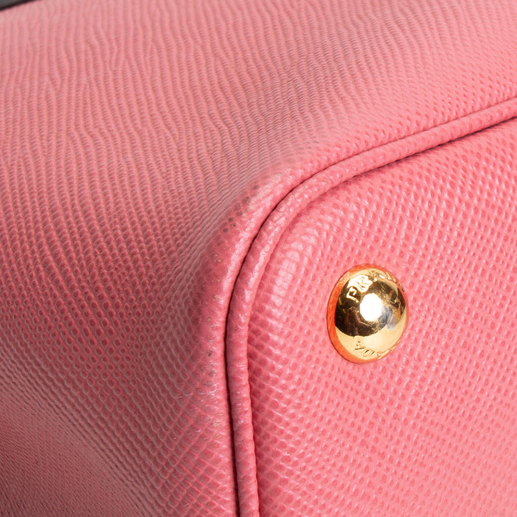 PRADA Saffiano Cuir Tote - Pink
