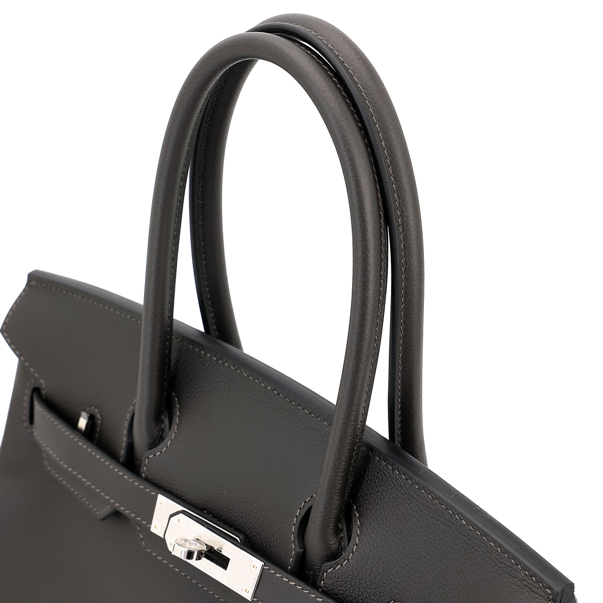 HERMÈS Birkin Shoulder Light 29 Vert Bronze Evercolor Palladium hardware K (2025)